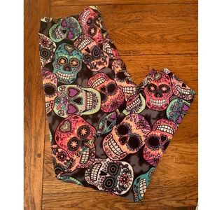 Skull leggings